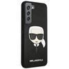 Karl Lagerfeld Saffiano Ikonik Karl`s Head - Samsung Galaxy S22 tok (fekete)