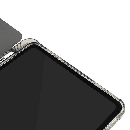 Tucano Satin Case - Case for iPad 11" (2025) / iPad 10.9" (2022) w/Magnet & Stand up with Apple Pencil holder (grey)