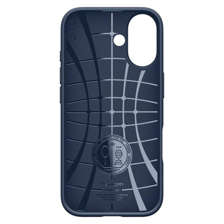 ETUI DO IPHONE 17 SPIGEN LIQUID AIR ORYGINALNE NIEBIESKIE ELEGANCKIE CASE