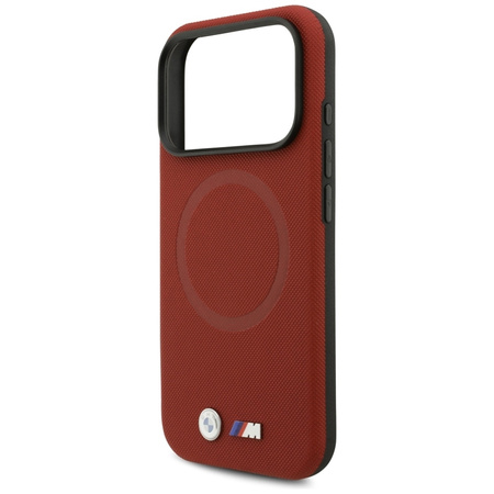 BMW M FW Metal Logo MagSafe - Case iPhone 17 Pro (red)