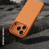 MAGSAFE SILICON ETUI FOR IPHONE 17 PRO MAX Crong BLACK MAGNETIC CASE