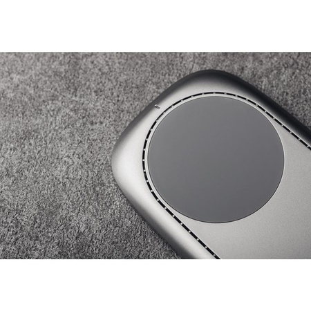 Moshi Sette Q - Podwójna bezprzewodowa ładowarka indukcyjna Qi do iPhone i Android (Nordic Grey)