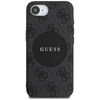 Guess 4G Circle Classic Logo MagSafe - Hülle für iPhone 16e (schwarz)