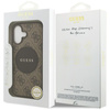 ETUI DO IPHONE 17 do MAGSAFE GUESS ORYGINALNE BRĄZOWE SKÓRZANE MODNE CASE