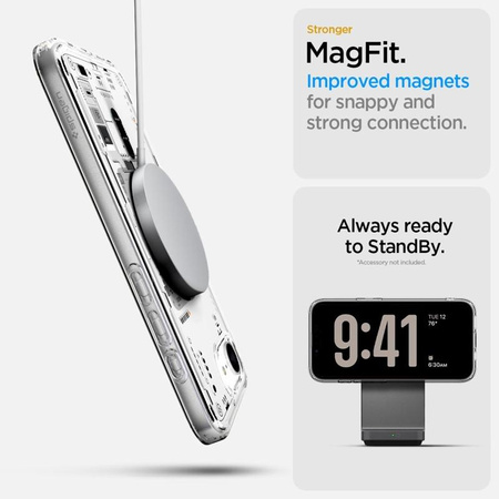 Spigen Ultra Hybrid MagSafe Ultra Hybrid - tok iPhone 16e (Zero One)