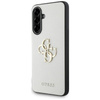Guess Grained Big 4G Logo Small Classic Logo - étui pour Samsung Galaxy A56 5G (beige)