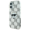 Karl Lagerfeld IML Choupette Head Electroplated - Pouzdro iPhone 16 (průhledné)