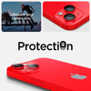 Spigen Optik.TR Camera Lens Protector - Verre de protection pour Apple iPhone 14 / iPhone 14 Plus (2 pcs) (rouge)