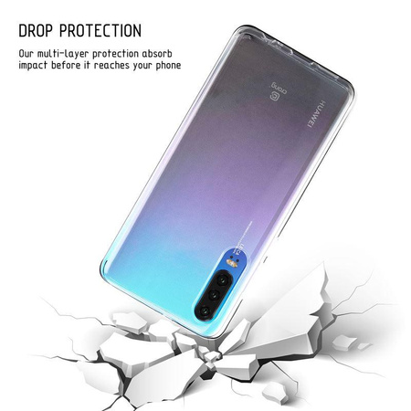 Crong Crystal Slim Cover - Etui Huawei P30 (przezroczysty)