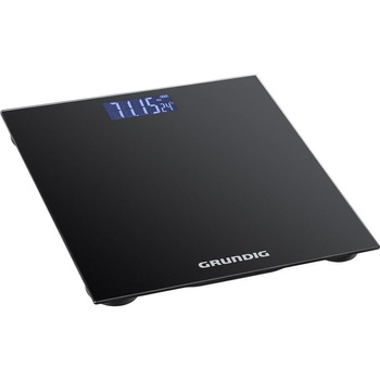 Grundig - Pèse-personne électronique, en verre, jusqu'à 180 kg (noir)