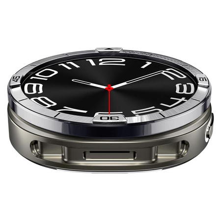 Spigen Bezel Tune Pilot – Hülle / Schutzring für Samsung Galaxy Watch 8 44 mm (Silber)