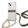 Guess 4G Gold Stripe Crossbody - iPhone 13 tok