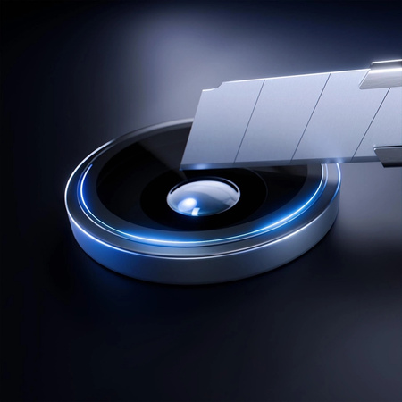 3mk HARDY Lens Protection Pro - Camera Lens Glass for iPhone Air (Titanium Gray)