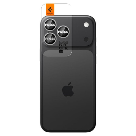 SZKŁO HARTOWANE NA APARAT DO IPHONE 16 PRO | 16 PRO MAX | 17 PRO SPIGEN 2x