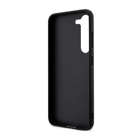 Karl Lagerfeld NFT Saffiano Karl & Choupette - Samsung Galaxy S23+ Tasche (schwarz)
