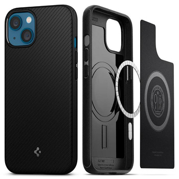 Spigen Mag Armor MagSafe - Case for iPhone 13 (Matte Black)