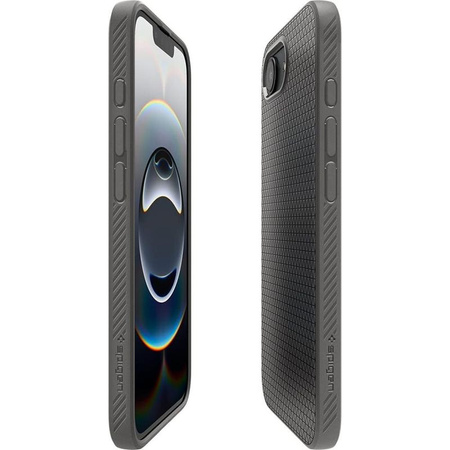 Spigen Liquid Air - tok iPhone 16e készülékhez (márványszürke)