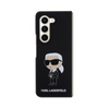 Karl Lagerfeld Silikon Ikonik - Samsung Z Fold 5 Etui (schwarz)