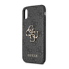 Guess 4G Big Metal Logo - Hülle für iPhone X (Grau)