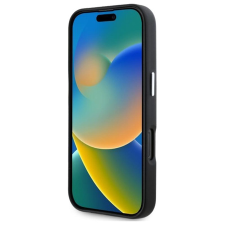 Karl Lagerfeld FW Metal Plate MagSafe - Case for iPhone 16 Pro Max (black)