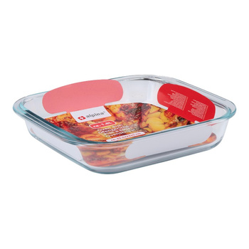 Alpina - Glass ovenproof dish 25.5x23x5 cm 1.8 L