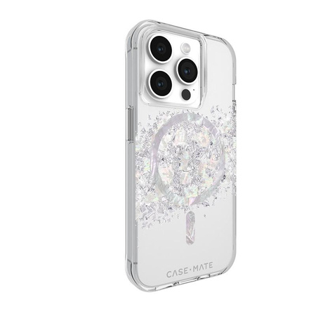 Case-Mate Karat MagSafe - iPhone 15 Pro case decorated with mother of pearl (A Touch of Pearl)