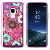 Zizo Liquid Glitter Star Case - Coque Samsung Galaxy S9 (Donuts)