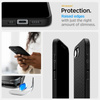 Spigen Liquid Air - Coque pour iPhone 16e (Noir mat)
