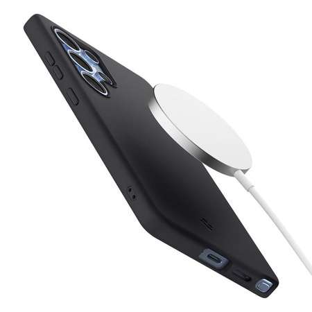Spigen Silicone Fit MagSafe - Case for Samsung Galaxy S25 Ultra (Black)