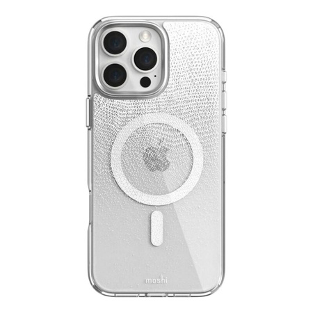 Moshi iGlaze MagSafe - Coque pour iPhone 16 Pro (Mist White)