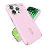 Speck Presidio2 Pro ClickLock & MagSafe - iPhone 15 Pro Case (Soft Lilac/Carnation Petal)