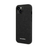 Karl Lagerfeld Glitter Plaque Logo - iPhone 14 Plus Tasche (schwarz)