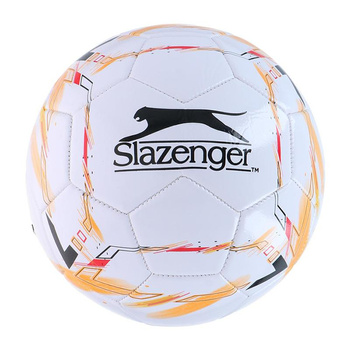 Slazenger - Football r. 5 (bílá / oranžová)