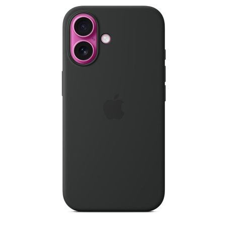 Apple Silicone Case - Silikonhülle mit MagSafe für iPhone 16 (schwarz)