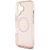 Guess IML Metal Mountain Logo MagSafe - étui pour iPhone 16 (rose)
