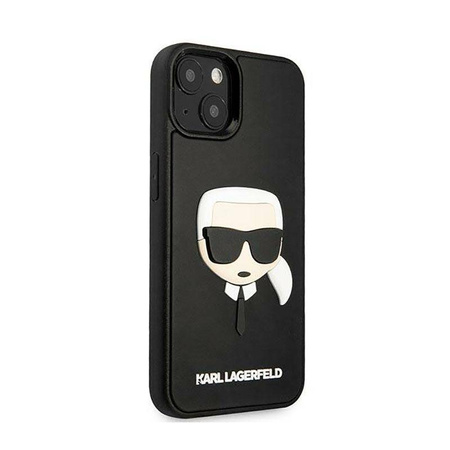 Karl Lagerfeld KLHCP14MKH3DBK iPhone 14 Plus 6,7" czarny/black hardcase 3D Rubber Karl`s Head