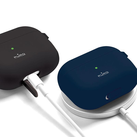 Pouzdro PURO ICON - Pouzdro pro Apple Airpods 3 (modré)