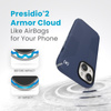Speck Presidio2 Grip Magsafe - Etui iPhone 16e / iPhone 15 / iPhone 14 / iPhone 13 (Coastal Blue / Dust Grey / White)