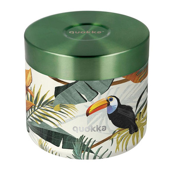 Quokka Whim Food Jar - Termoobědový box / termoska na oběd 600 ml (Tropical)