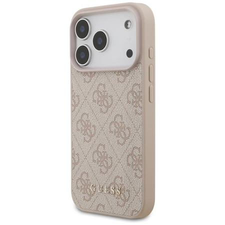ETUI DO IPHONE 17 PRO RÓŻOWE GUESS CLASSIC ORYGINALNE ELEGANCKIE CASE