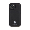 US Polo Assn Yoke Pattern - iPhone 15 Tasche (schwarz)