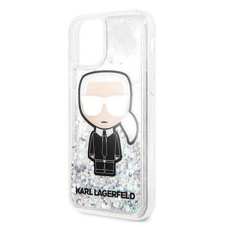 Karl Lagerfeld Glitter Iridescent Iconic - Etui iPhone 11