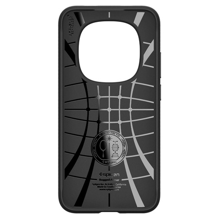 Spigen Rugged Armor - tok Xiaomi Redmi Note 15 Pro 5G-hez (matt fekete)