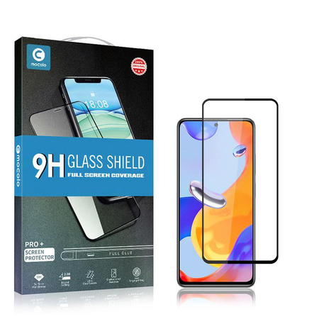 Mocolo 2.5D Full Glue Glass - Védőüveg Xiaomi Redmi Note 11 Pro / Note 11 Pro Plus számára 