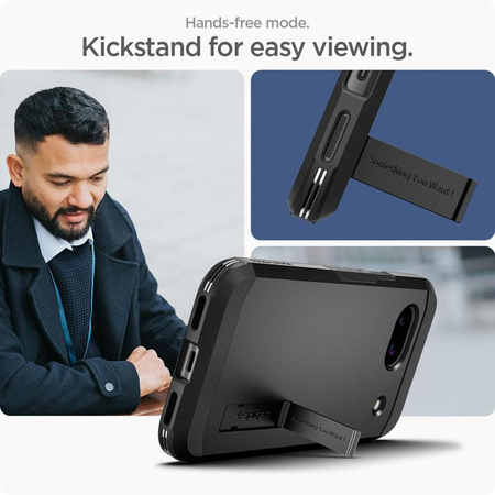 Spigen Tough Armor - Étui pour Google Pixel 8A (Noir)
