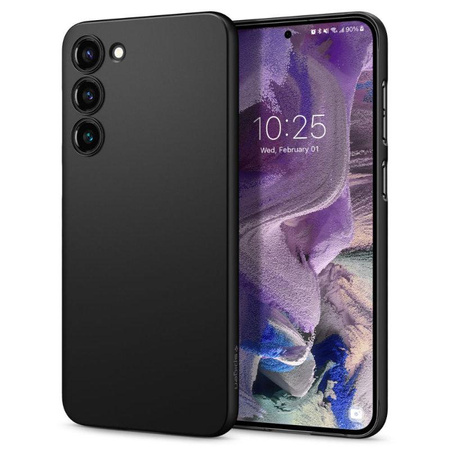 Spigen Airskin - tok Samsung Galaxy S23 készülékhez (fekete)