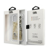 Karl Lagerfeld Glitter Liquid Floating Charms - iPhone 12 mini Hülle (Gold Floating Charms)