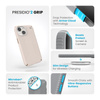 Speck Presidio2 Grip - Case iPhone 16e / iPhone 15 / iPhone 14 / iPhone 13 (Bleached Bone / Heirloom Gold / Hazel Brown)