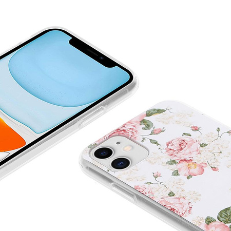 Crong Flower Case - iPhone 11 Hülle (Muster 02)
