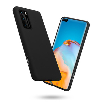 Crong Color Cover - Etui Huawei P40 (noir)